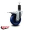 Service Caster 4'' Solid Poly Swivel 1-1/4'' Expanding Stem Caster Total Lock Brake SCC-EXTTL20S414-SPUS-114 - alternate 2